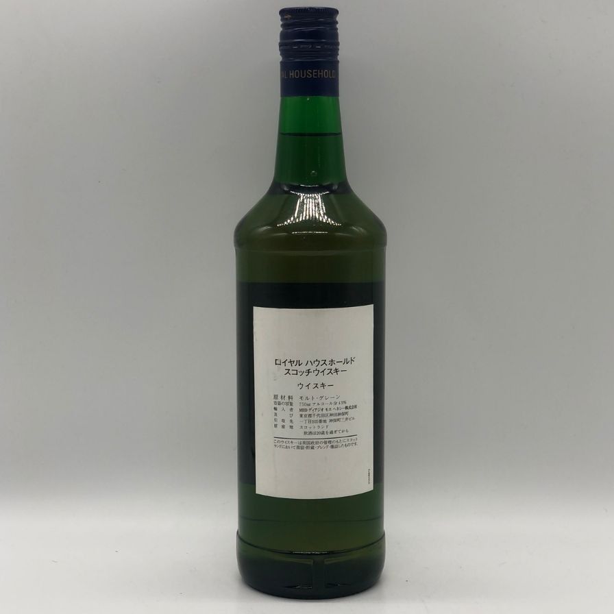 希少・未開栓】ロイヤル ハウスホールド ブレンデッド スコッチ 750ml