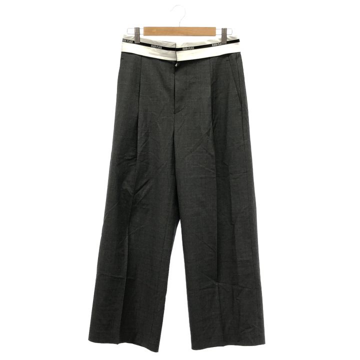 Plage (プラージュ) 【R’IAM】 LOGO Trousers パンツ 23030922311040 グレー 38