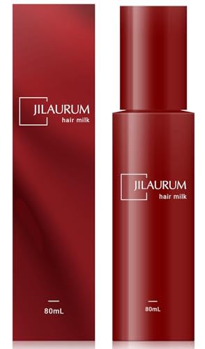 JILAURUM(ジルオーラム) ヘアミルク レディース メンズ 洗い流さないトリートメント ヘアケア サラサラ ダメージ補修 フローラルフルーティ80ml / 単品mt fadb264c