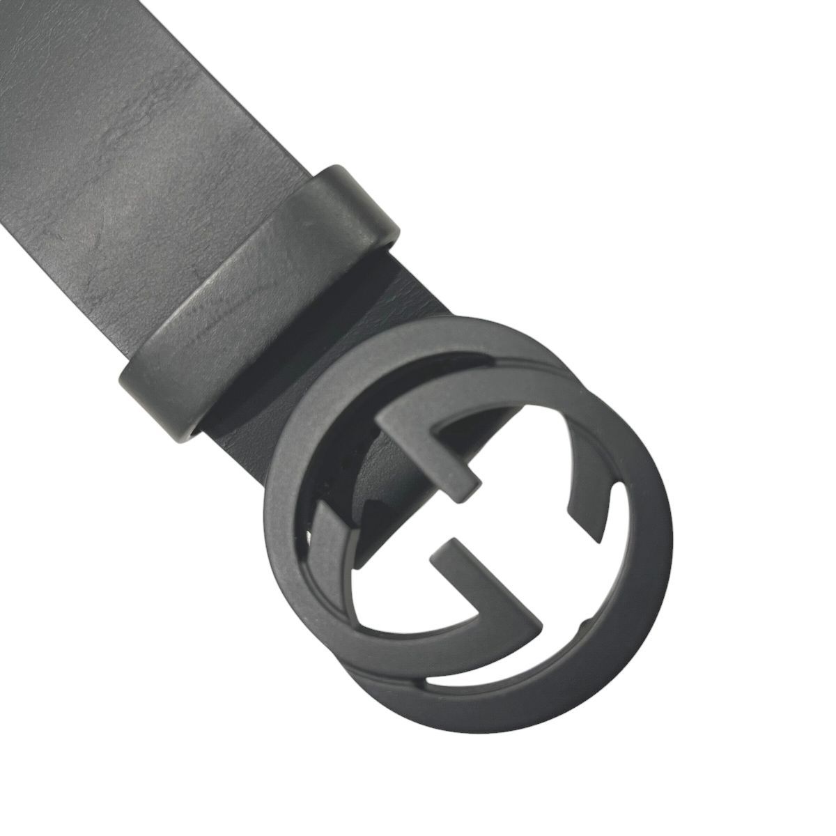 中古】GUCCI グッチメンズベルト インターロッキングG バックル ベルト 中古】GUCCI グッチメンズベルト インターロッキングG バックル ベルト