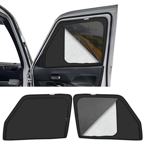 新型 三菱 デリカミニ B3系 専用 サンシェード マグネット式 サイド用 車種専用 2in1一体式 カーシェード DelicaMINI B34A B35A B37A B38A メッシュカーテン 換気 断熱 日除け メッシュサンシェード 日焼 d97ffbeb
