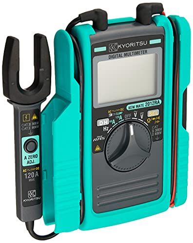 R◆共立電気計器 (KYORITSU) 120A RMS AC/DCクランプ付デジタルマルチメータ KEWMATE 2012RA 87967b4c