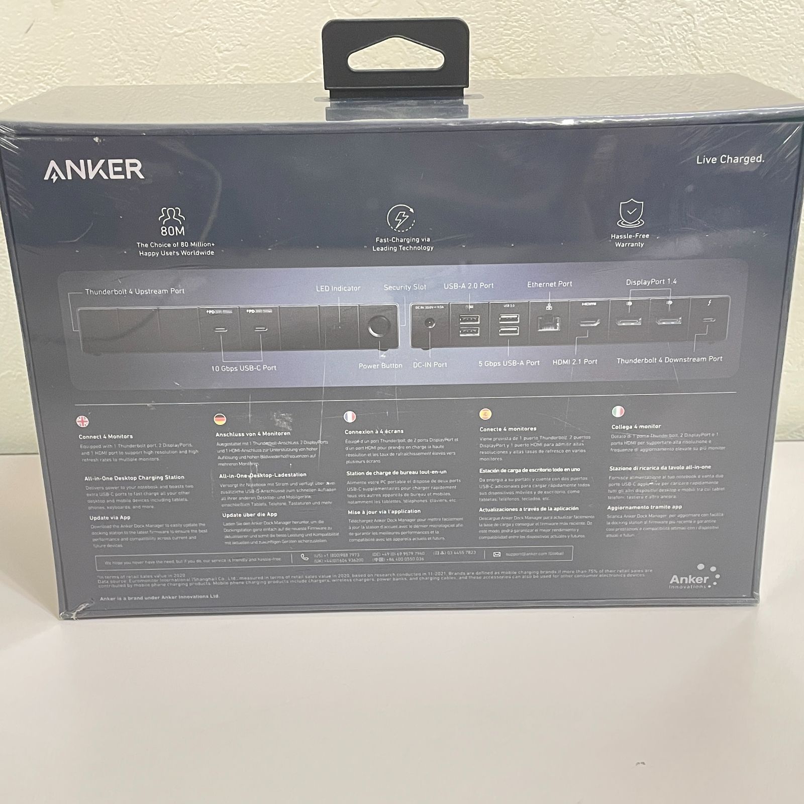 未使用 Anker 778 Thunderbolt ドッキングステーション - メルカリ