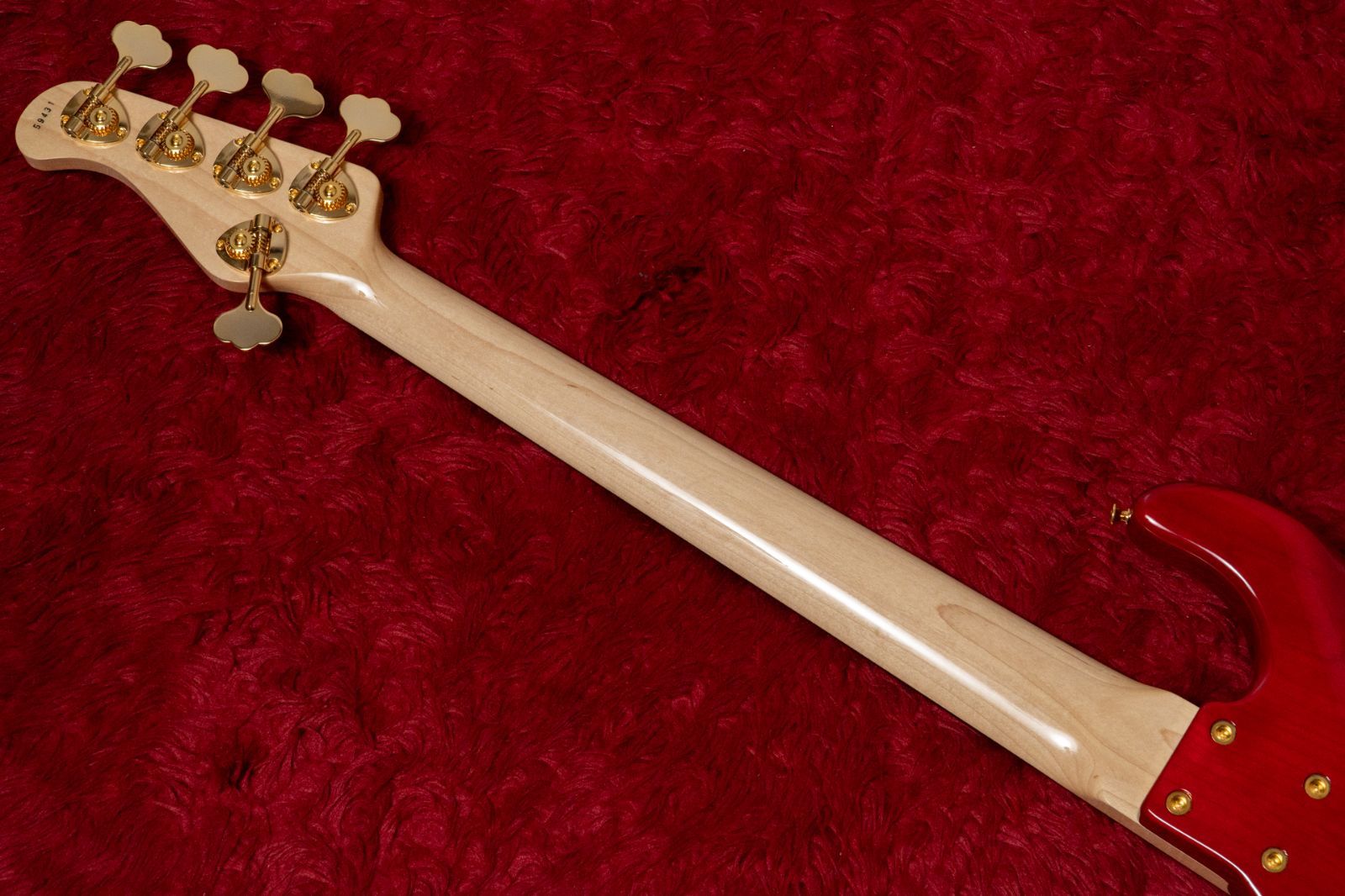 【new】moon / JJ-5 SUTOH Transparent Red #1 4.220kg #59431【GIB横浜】エレキベース