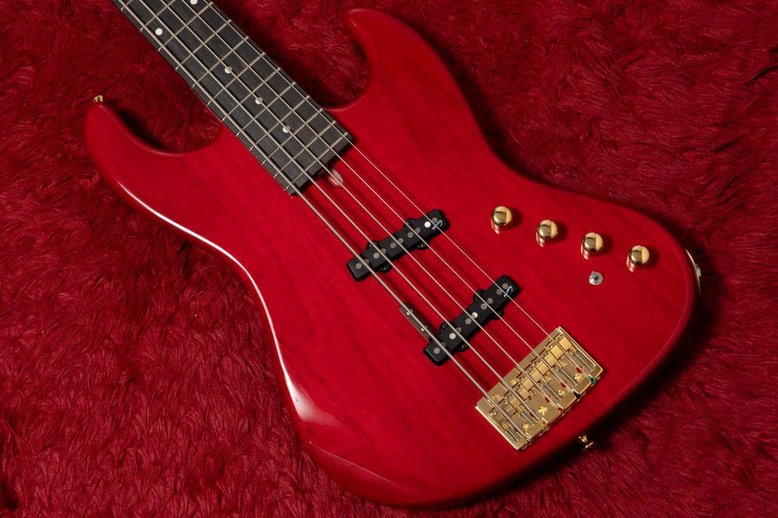 【new】moon / JJ-5 SUTOH Transparent Red #1 4.220kg #59431【GIB横浜】エレキベース