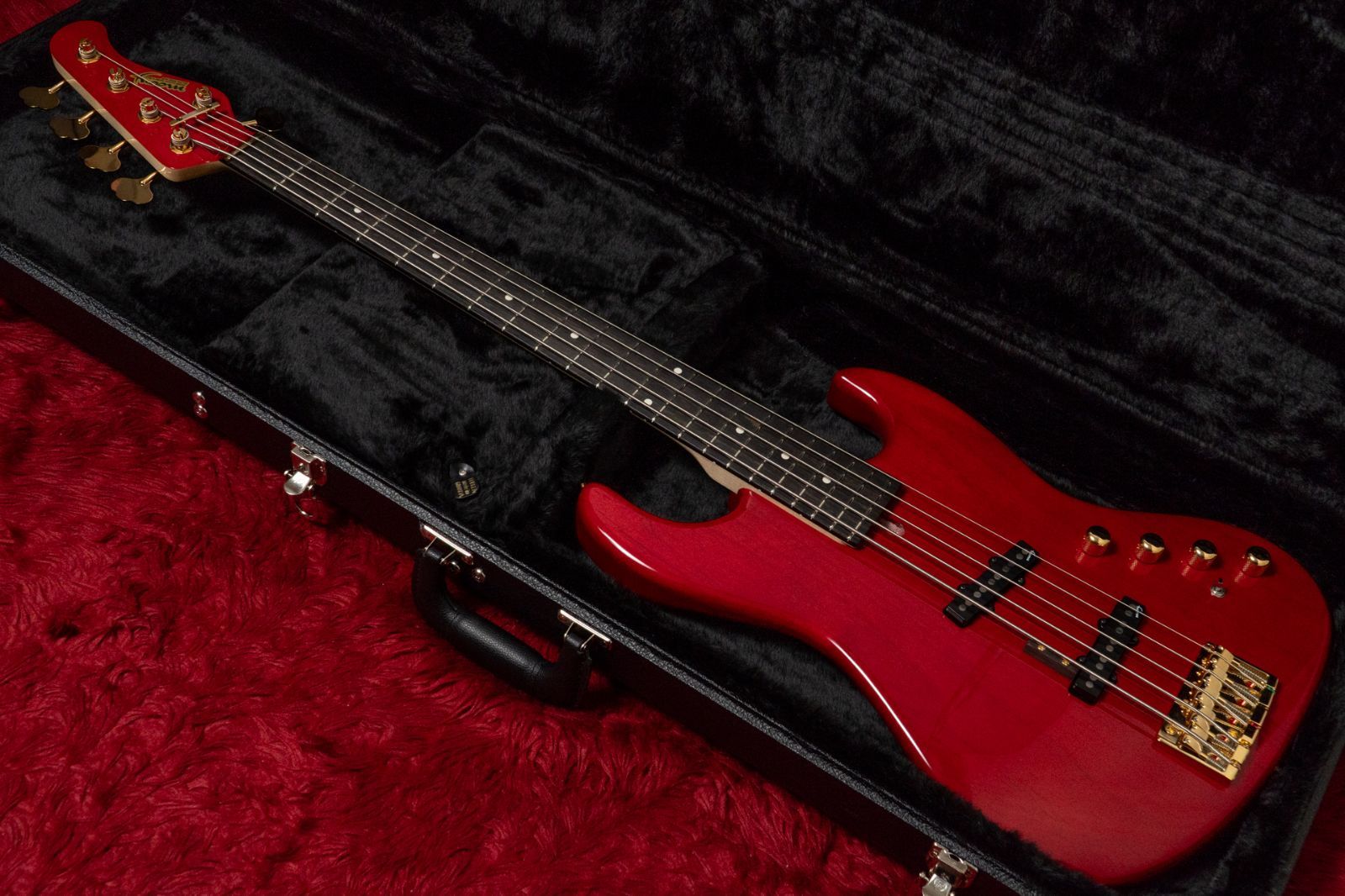 【new】moon / JJ-5 SUTOH Transparent Red #1 4.220kg #59431【GIB横浜】エレキベース