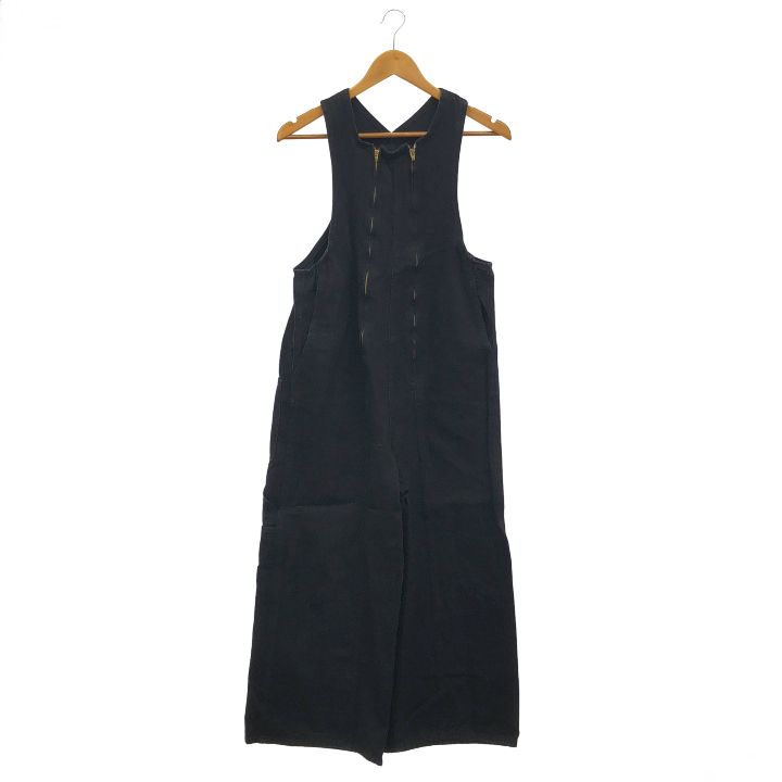 CURRENTAGE (カレンテージ) Plage別注 W ZIP サロペット A2541FA 701 ブラック 8 (34)
