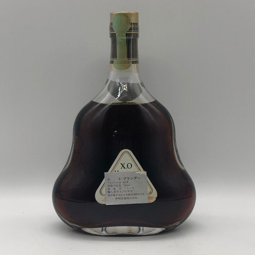 ヘネシー XO 金キャップ クリアボトル 700ml 箱付き ヘネシーXO クリアボトル 金キャップ 700ml 40%【R0】- メルカリ