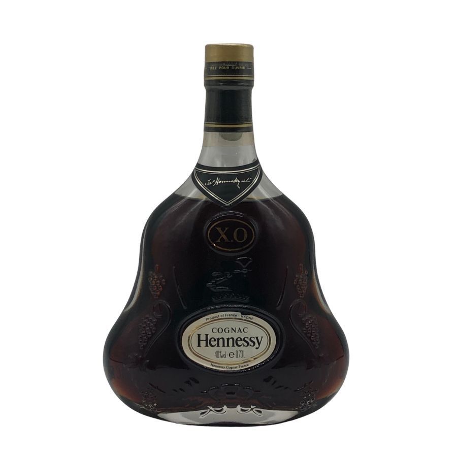 ヘネシー XO 金キャップ クリアボトル 700ml 箱付き ヘネシーXO クリアボトル 金キャップ 700ml 40%【R0】- メルカリ