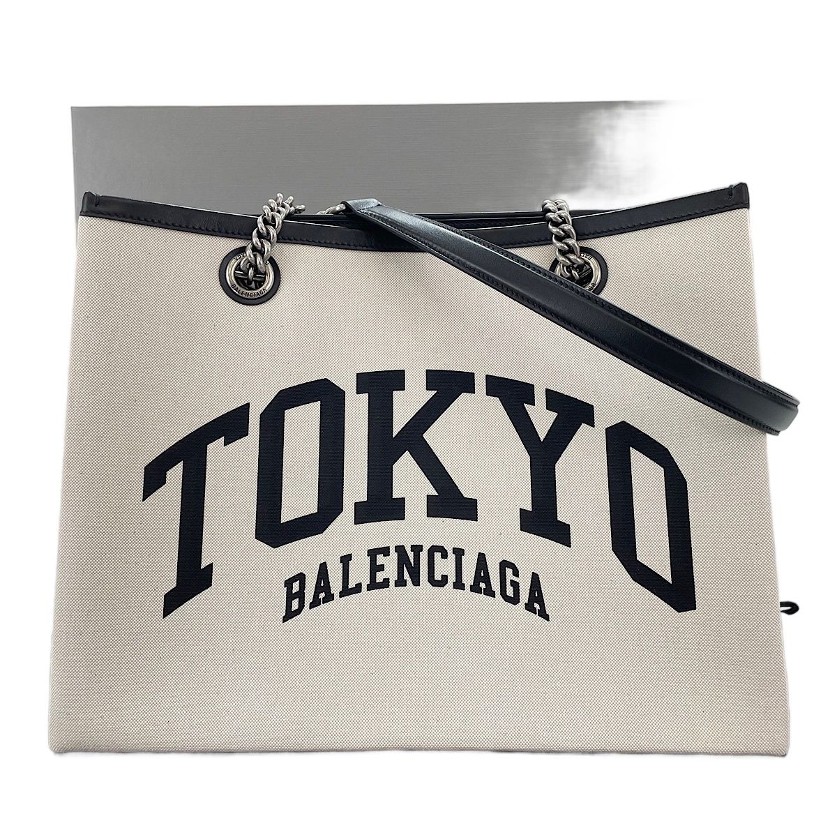 BALENCIAGA バレンシアガ トートバッグ 銀座限定 CITES DUTY FREE 【中古】