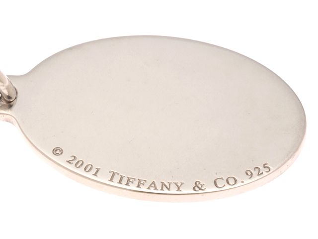 TIFFANY&Co. ティファニー ジュエリー オーバルタグBL/SV/33.9g 貴金属