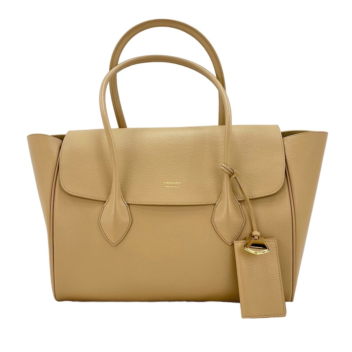 Salvatore Ferragamo サルヴァトーレフェラガモ トートバッグ イーストウエスト 【中古】