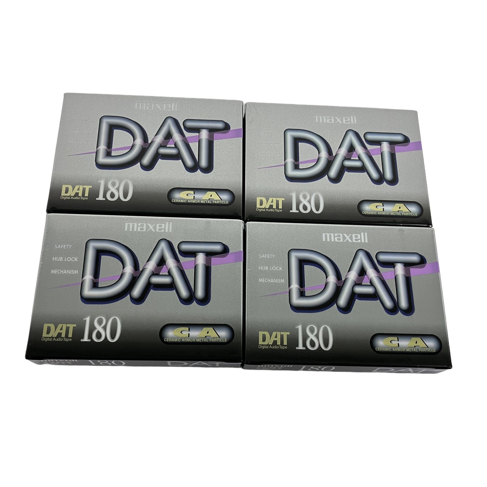 maxell DM180D DAT カセット デジタルオーディオテープ 4本セット 未 