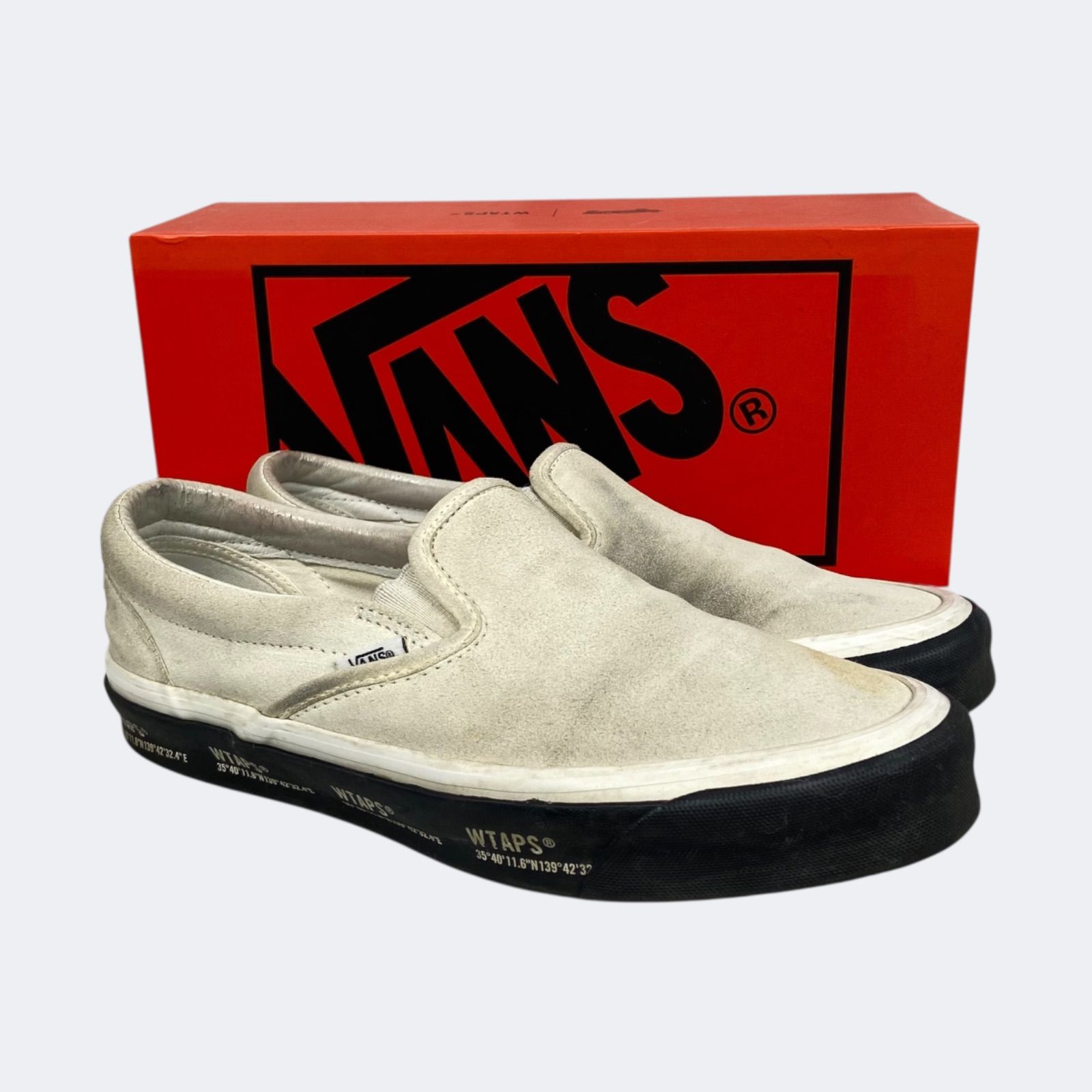 WTAPS × VANS OG CLASSIC SLIP-ON VN0A45JK20F1 ダブルタップス