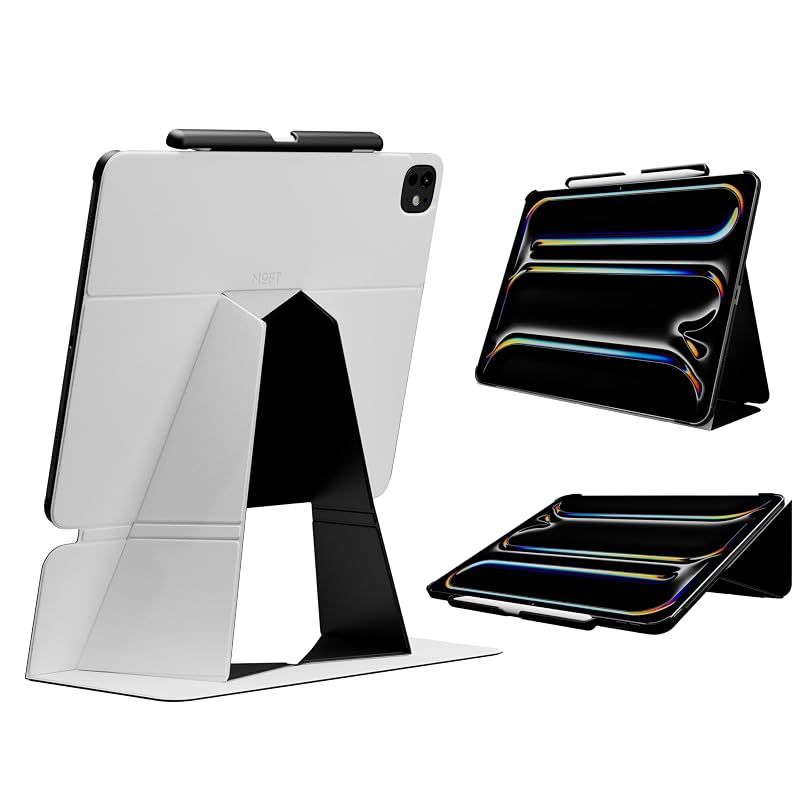【新品】 MOFT【公式直営店】iPad Air 11インチ ケース(M3/M2、2025/2024）、iPad Air 第5/4世代 ケース(2022/2020)専用 タブレットケース 保護カバー タブレットスタンド 3角度調整可能 iPadスタンド 「ペン