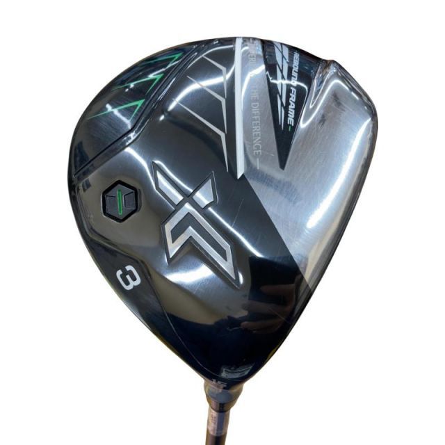 【中古】 ダンロップ XXIO(2022) eks 3W フェアウェイウッド FW Miyazaki AX-2(FW) (フレックスSR) メンズ 男性用 右利き 右用 Cランク ゴルフクラブ