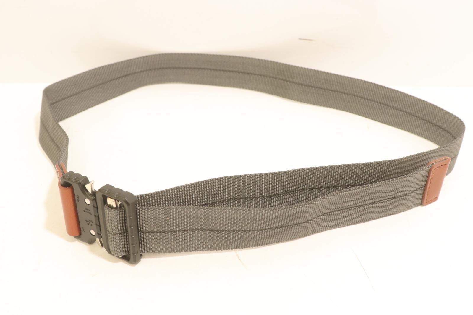 【中古】 Graphpaper メンズベルト -- Nylon Riggers Belt Graphpaper -- グレー 灰 無地