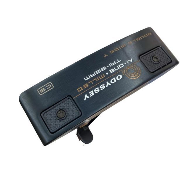 【中古】 オデッセイ Ai-ONE・MILLED TRI-BEAM DOUBLE WIDE T CH 34インチ パター PT STROKE LAB 90 スチール (フレックスその他) メンズ 男性用 右利き 右用 Bランク ゴルフクラブ