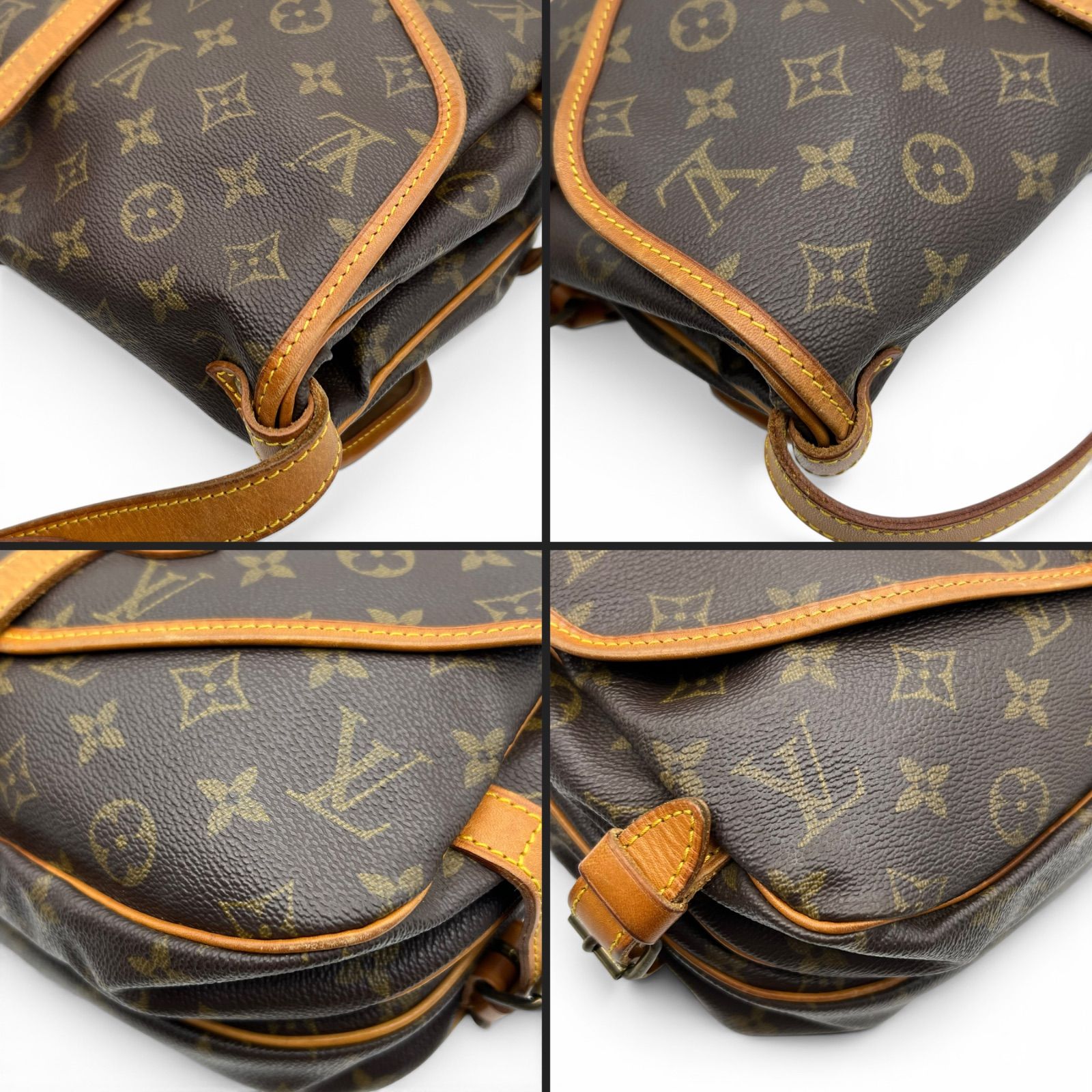 LOUIS VUITTON ルイ・ヴィトン ソミュール LOUIS VUITTON ルイヴィトン ソミュール30 モノグラム ショルダー