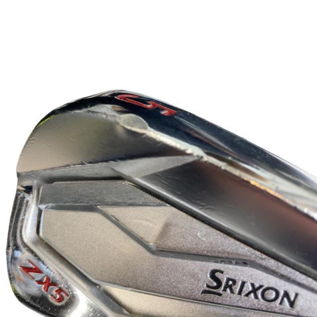 中古】 ダンロップ SRIXON ZX5 限定(レッド) 6S アイアンセット IR NS