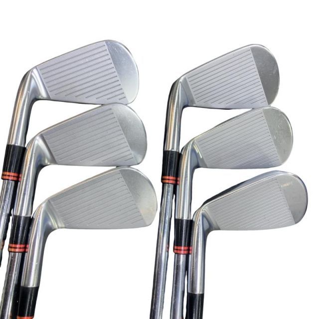 中古】 ダンロップ SRIXON ZX5 限定(レッド) 6S アイアンセット IR NS
