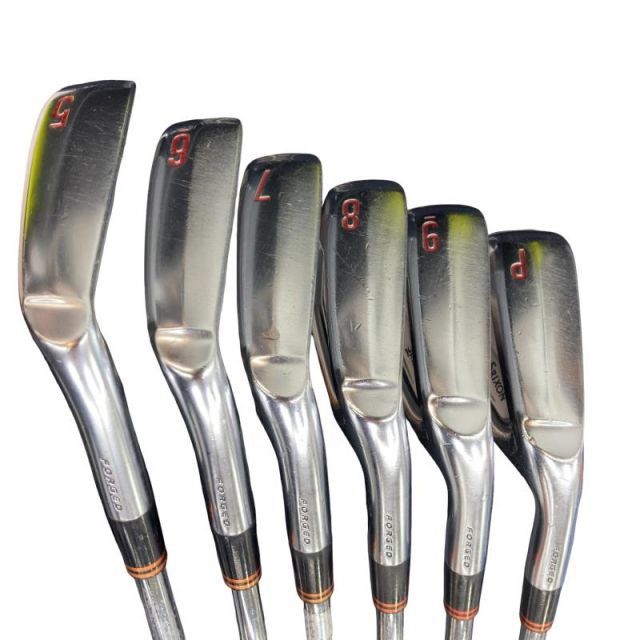 中古】 ダンロップ SRIXON ZX5 限定(レッド) 6S アイアンセット IR NS