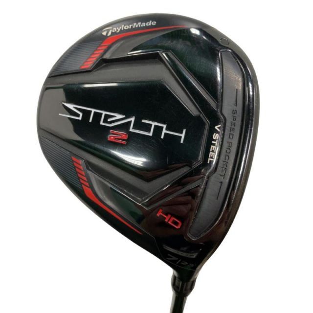 【中古】 テーラーメイド STEALTH2 HD 7W フェアウェイウッド FW TENSEI RED TM50(STEALTH FW) (フレックスSR) メンズ 男性用 右利き 右用 Cランク ゴルフクラブ