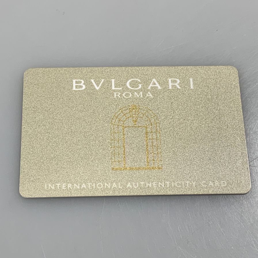 モカママ【 未使用 】BVLGARI 名刺入れ＋カード入れ ブルガリ 名刺入れ