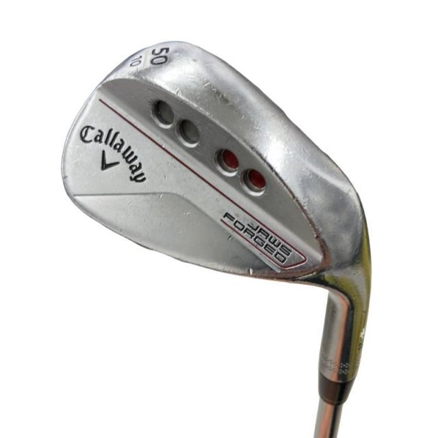 【中古】 キャロウェイ JAWS FORGED(2023) クロムメッキ 50°/10° ウェッジ WG Dynamic Gold (フレックスS) メンズ 男性用 右利き 右用 Cランク ゴルフクラブ