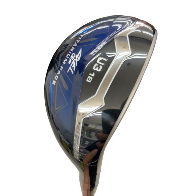 【中古】 つるや AXEL GF U3 ユーティリティ UT GF VANQUISH(ユーティリティ) (フレックスR) メンズ 男性用 右利き 右用 Bランク ゴルフクラブ
