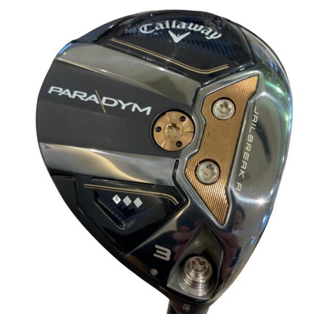【中古】 キャロウェイ PARADYM ◆◆◆ 3W フェアウェイウッド FW リシャフト (フレックスその他) メンズ 男性用 右利き 右用 Cランク ゴルフクラブ