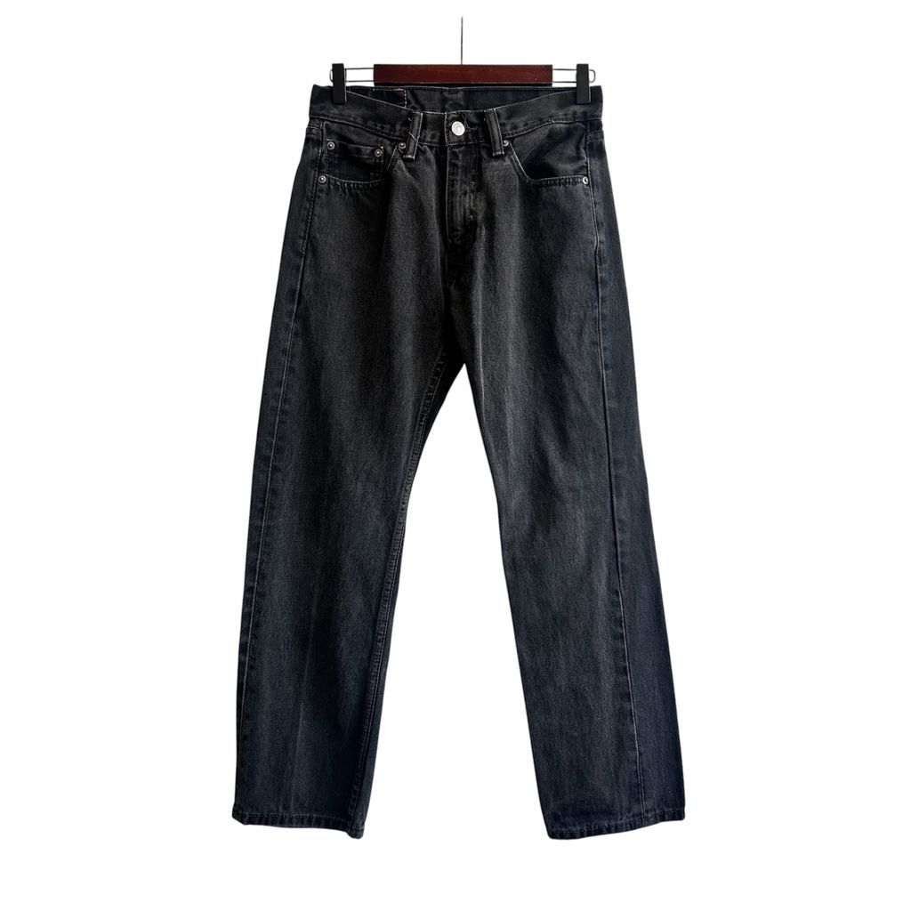 00s~ エジプト製 Levi's 505 ブラック ボタン裏4985 SIZE 30×30 NO.T723