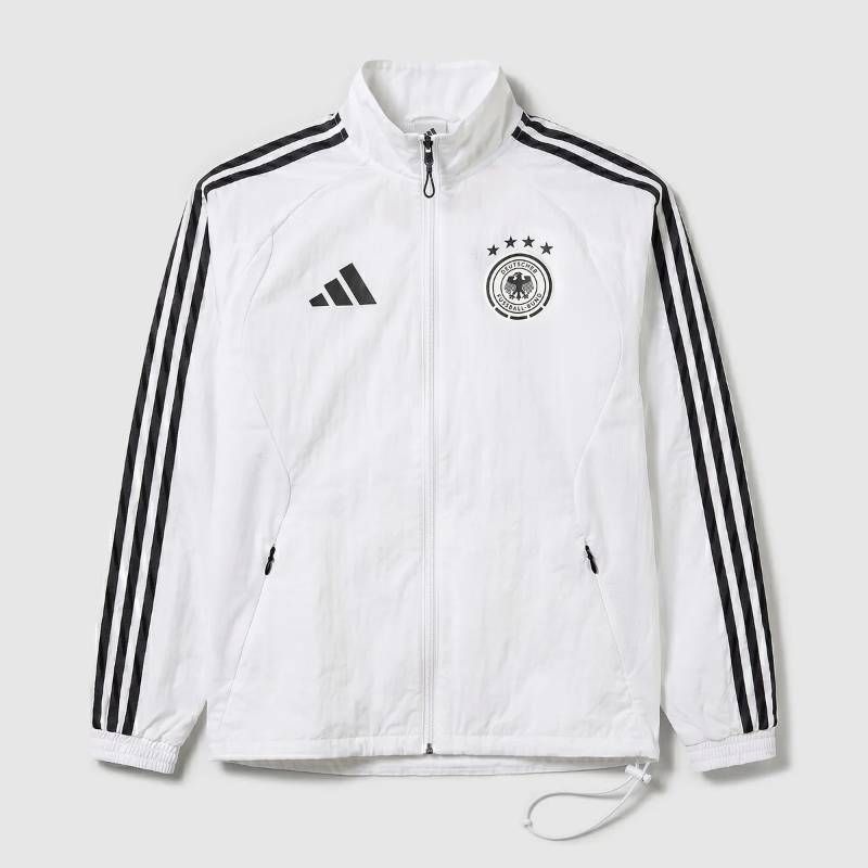 【送料無料・匿名配送】adidas アディダス ドイツ代表 2026 公式 ホーム アンセムジャケット 白 サッカー ワールドカップ ジャージ 新品 正規品