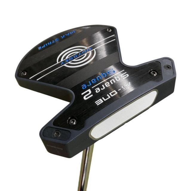 【中古】 オデッセイ Ai-ONE SQUARE 2 SQUARE MAX STRIPE 34インチ パター PT STROKE LAB 90 スチール (フレックスその他) メンズ 男性用 右利き 右用 Bランク ゴルフクラブ
