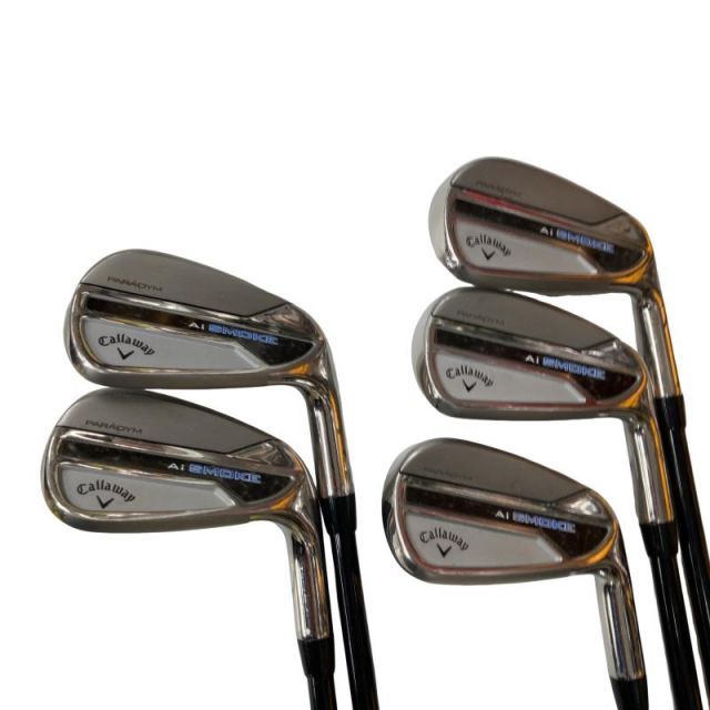 【中古】 キャロウェイ PARADYM Ai SMOKE 5S アイアンセット IR TENSEI 50 for CW(Ai SMOKE IR) (フレックスR) メンズ 男性用 右利き 右用 Cランク ゴルフクラブ
