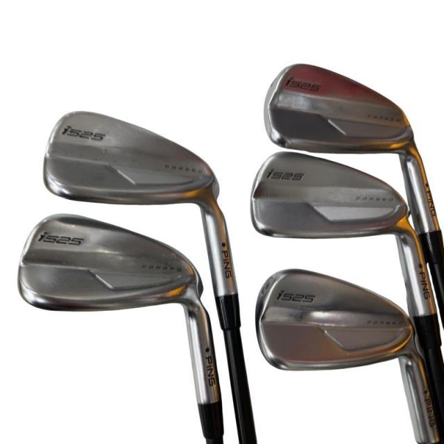 【中古】 ピン i525 5S アイアンセット IR ALTA J CB BLACK(IR) (フレックスS) メンズ 男性用 右利き 右用 Cランク ゴルフクラブ