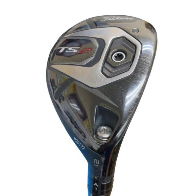 【中古】 タイトリスト TS2 21° ユーティリティ UT Titleist Tour AD T-60 (フレックスS) メンズ 男性用 右利き 右用 Cランク ゴルフクラブ