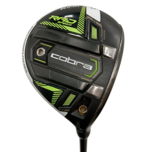 【中古】 コブラ KING RADSPEED 3W(イエロー) フェアウェイウッド FW Tour AD for RADSPEED(FW) (フレックスSR) メンズ 男性用 右利き 右用 Cランク ゴルフクラブ