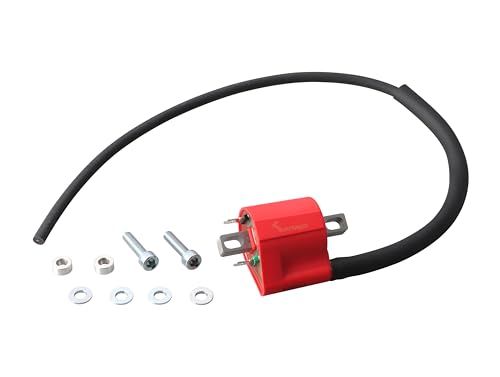 キタコ(KITACO) イグニッションコイルフルキット TCI点火車用 (レッド) グロム(JC61/JC75) クロスカブ110(JA45/JA60) スーパーカブ110(JA44/JA59)等 754-9011020ts 2848b9e0