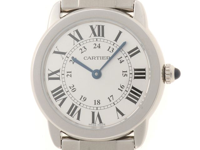 CARTIER カルティエ ロンドソロ SM W6701004 腕時計 ステンレス
