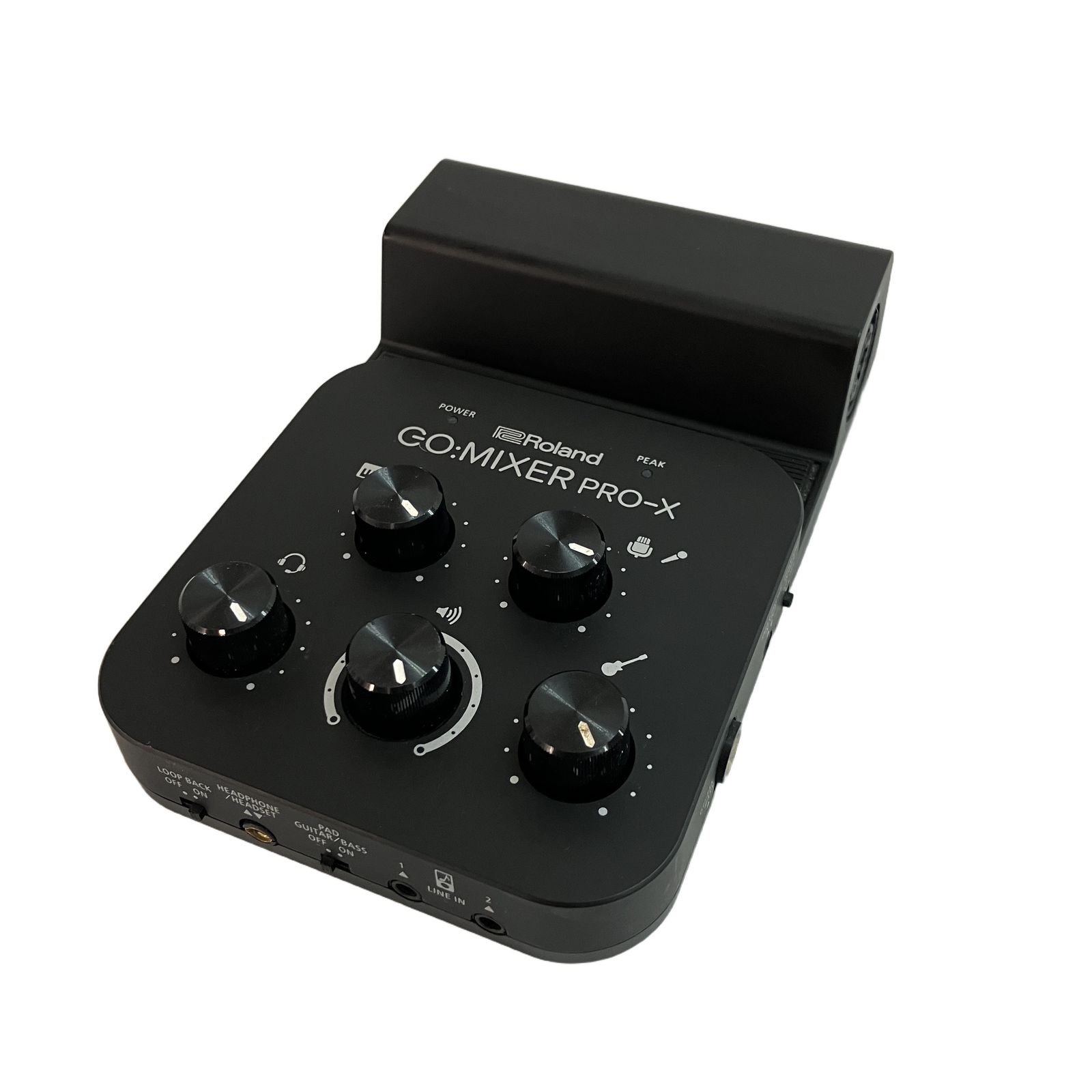 Roland GO:MIXER PRO-X ポータブルミキサー オーディオミキサー USBタイプ 音響機材 ローランド 現状品 ジャンク C11381525