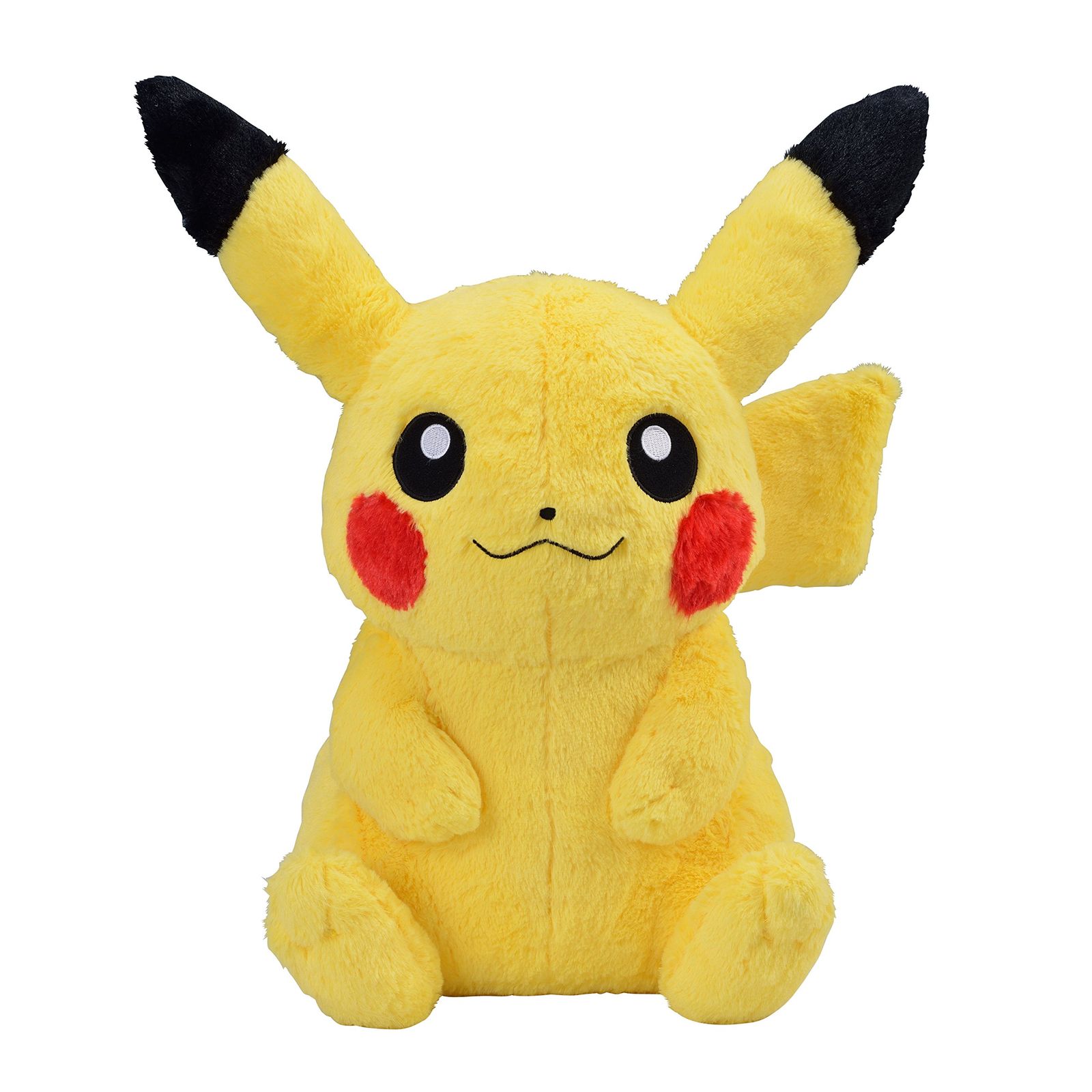 ポケモンセンターオリジナル おっきいふわふわぬいぐるみ ピカチュウ 44×40×25(H×W×D:㎝) [6)おっきいふわふわぬいぐるみ ピカチュウ] [単品]