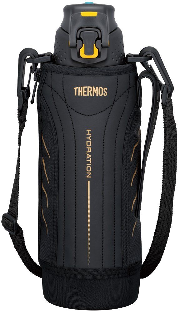 THERMOS 真空断熱スポーツボトル 1.0L ブラック FFZ-1000F BK