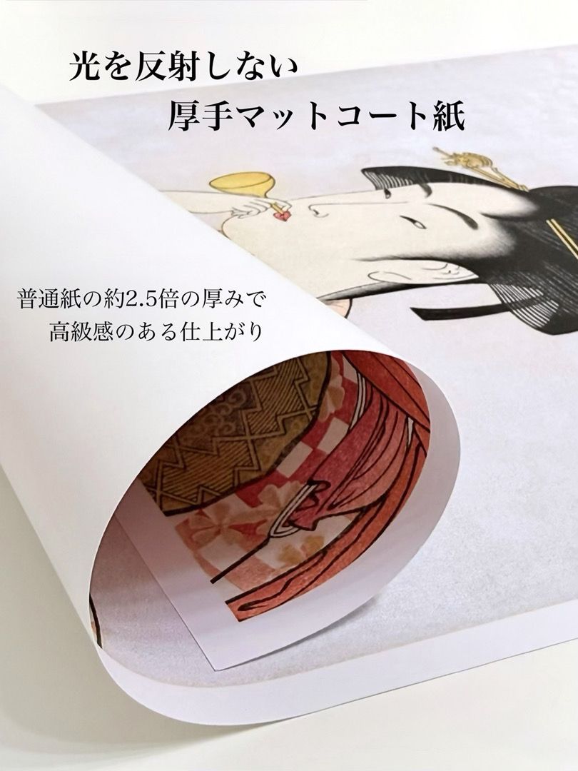 吉田博 根津 正直八百屋 約56×38.6cm 大サイズ 複製ポスター 新版画