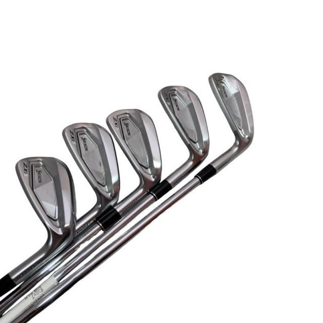 【中古】 ダンロップ SRIXON ZXi5 6S アイアンセット IR 純正特注シャフト (フレックスR) メンズ 男性用 右利き 右用 Cランク ゴルフクラブ
