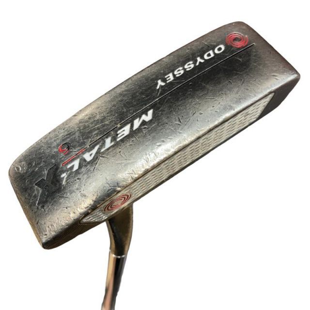 【中古】 オデッセイ METAL-X #6 34インチ パター PT スチール (フレックスその他) メンズ 男性用 右利き 右用 Cランク ゴルフクラブ