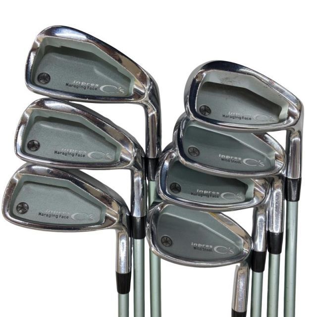 【中古】 ヤマハ inpres C’s 8S レディース アイアンセット IR TX-405I (フレックスL) レディース 女性用 右利き 右用 Cランク ゴルフクラブ