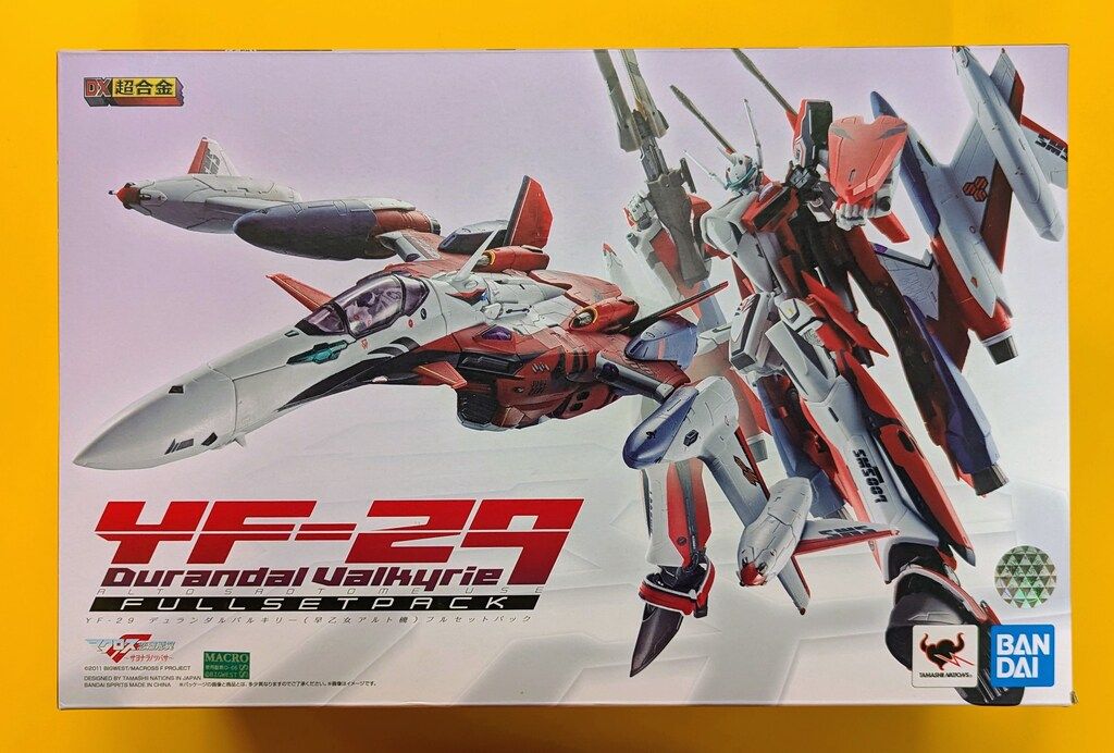 バンダイ DX超合金 YF-29 デュランダルバルキリー(早乙女アルト機) フルセットパック