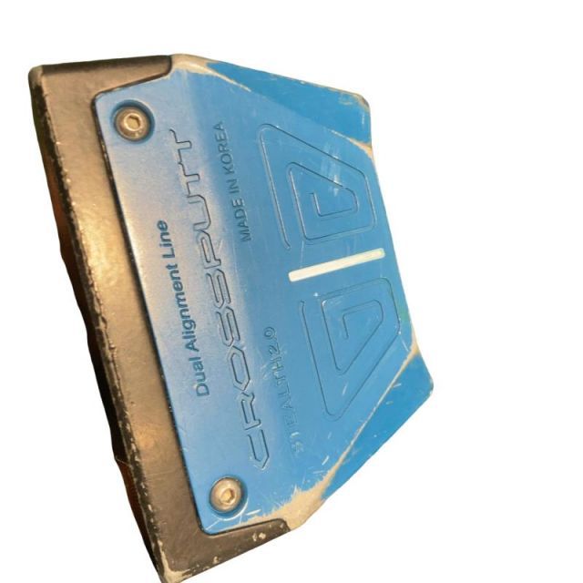 【中古】 CROSSPUTT CROSSPUTT STEALTH2.0(ブルー) 33インチ パター PT スチール (フレックスその他) メンズ 男性用 右利き 右用 Dランク ゴルフクラブ