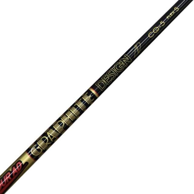 【中古】 コブラスリーブ付き(DARKSPEED系) グラファイトデザインドライバー用 シャフト Tour AD CQ-5 (フレックスS)Bランク ゴルフクラブ